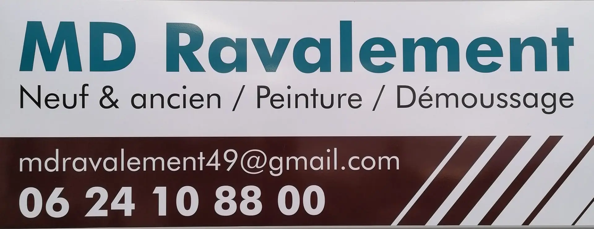 Md Ravalement Ravalement De Facade En Loire Authion Logo
